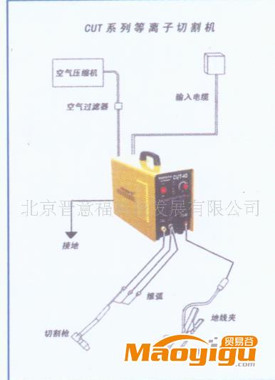 100A手工逆變空氣等離子切割機