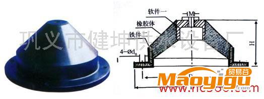 供應(yīng)廠家直供JGD-D型橡膠剪切隔振器，隔振降噪