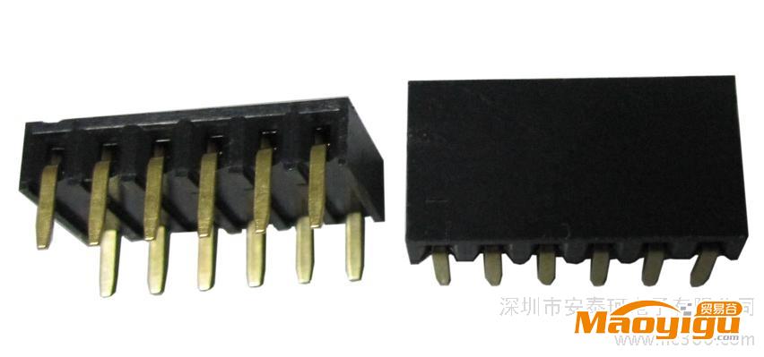 供應(yīng)安泰珂2.54mm 排母PCB插座連接器