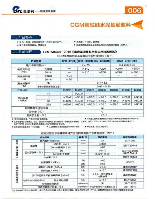 福建寧德市周寧CGM加固灌漿料廠家橋梁加固