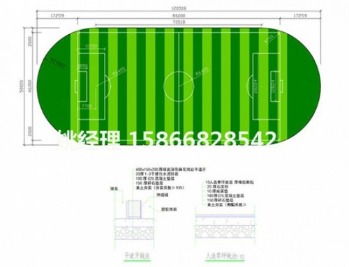 大同400米足球場草坪出售(山西大同新材料)