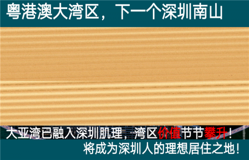 惠州臨深圳片區(qū)!碧桂園太東海德尚園消息?