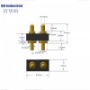 pogo pin彈簧針8pin磁吸連接器工業(yè)設備鍍金