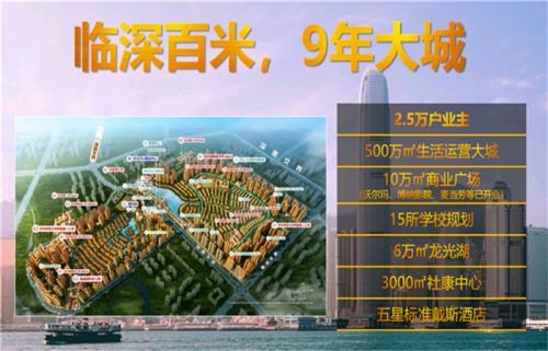 新聞:廣東深圳惠州龍光城疊墅樾府屬于深圳了/花園別墅